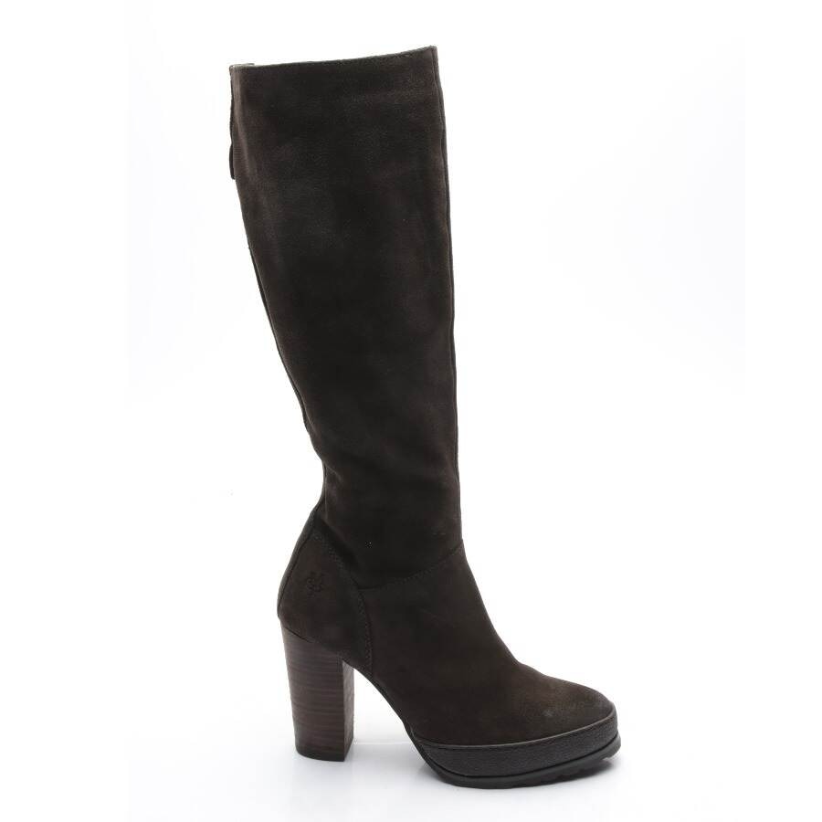 Image 1 of Boots EUR 41.5 Dark Brown in color Brown | Vite EnVogue