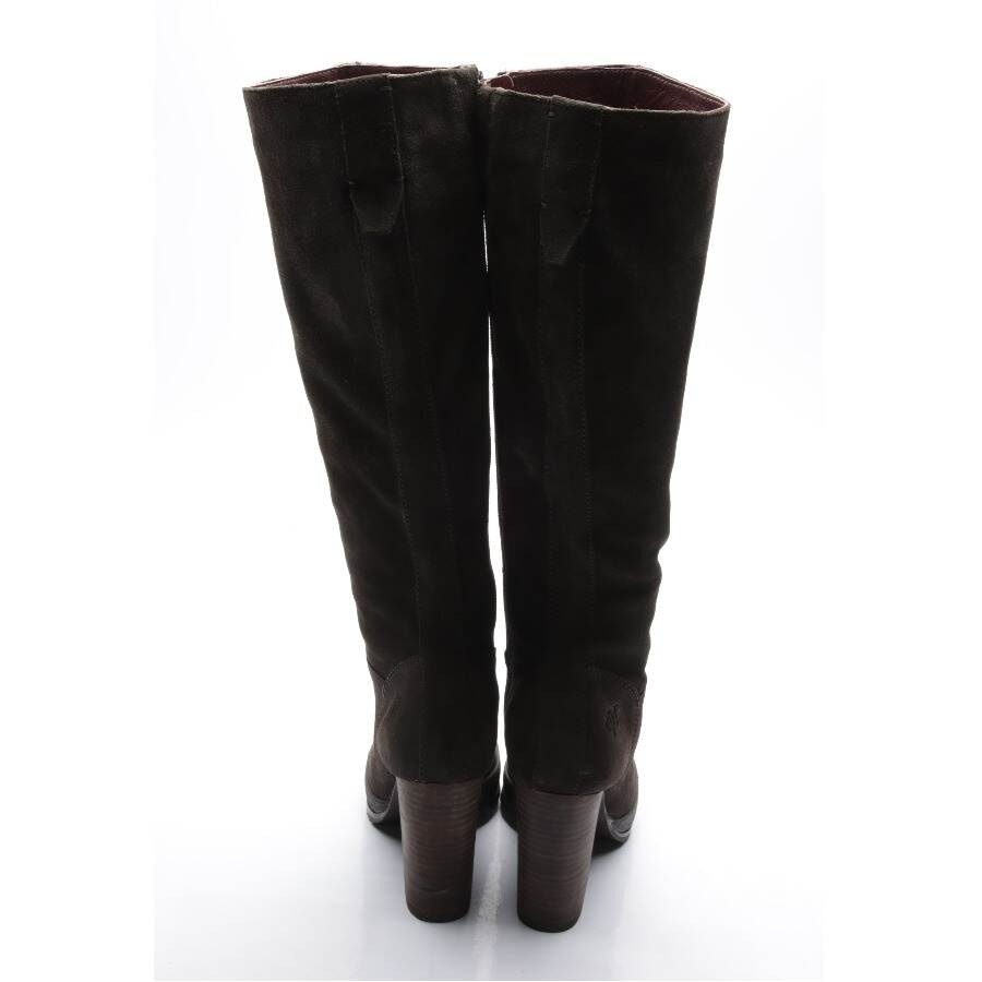 Image 3 of Boots EUR 41.5 Dark Brown in color Brown | Vite EnVogue