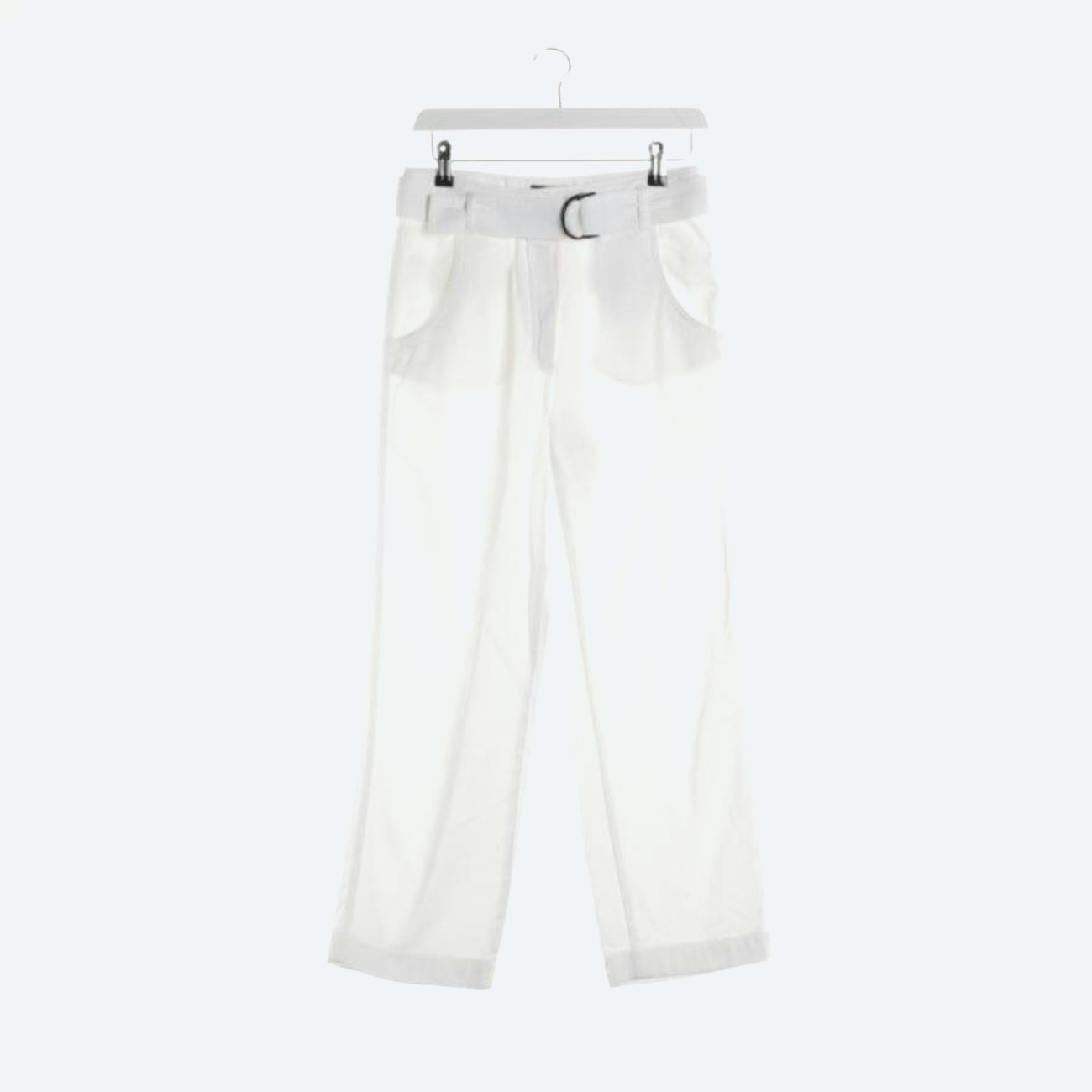 Image 1 of Trousers 32 White in color White | Vite EnVogue