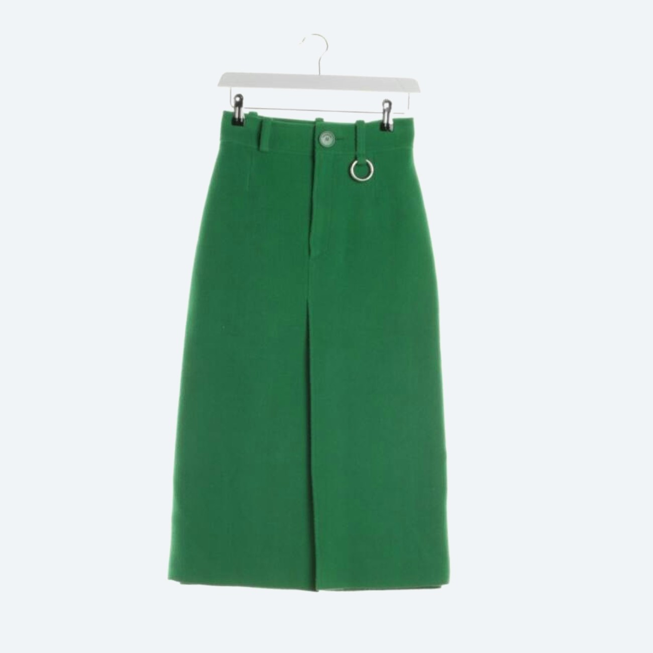 Image 1 of Skirt 32 Green in color Green | Vite EnVogue