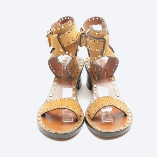 Image 2 of Heeled Sandals EUR 39 Camel in color Brown | Vite EnVogue