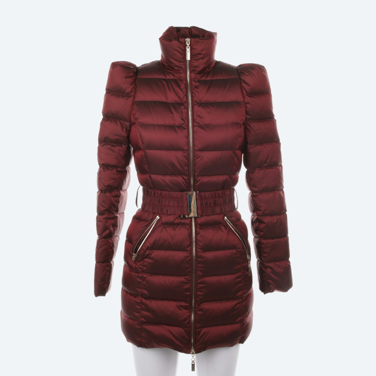 Image 1 of Winter Coat 34 Bordeaux in color Red | Vite EnVogue
