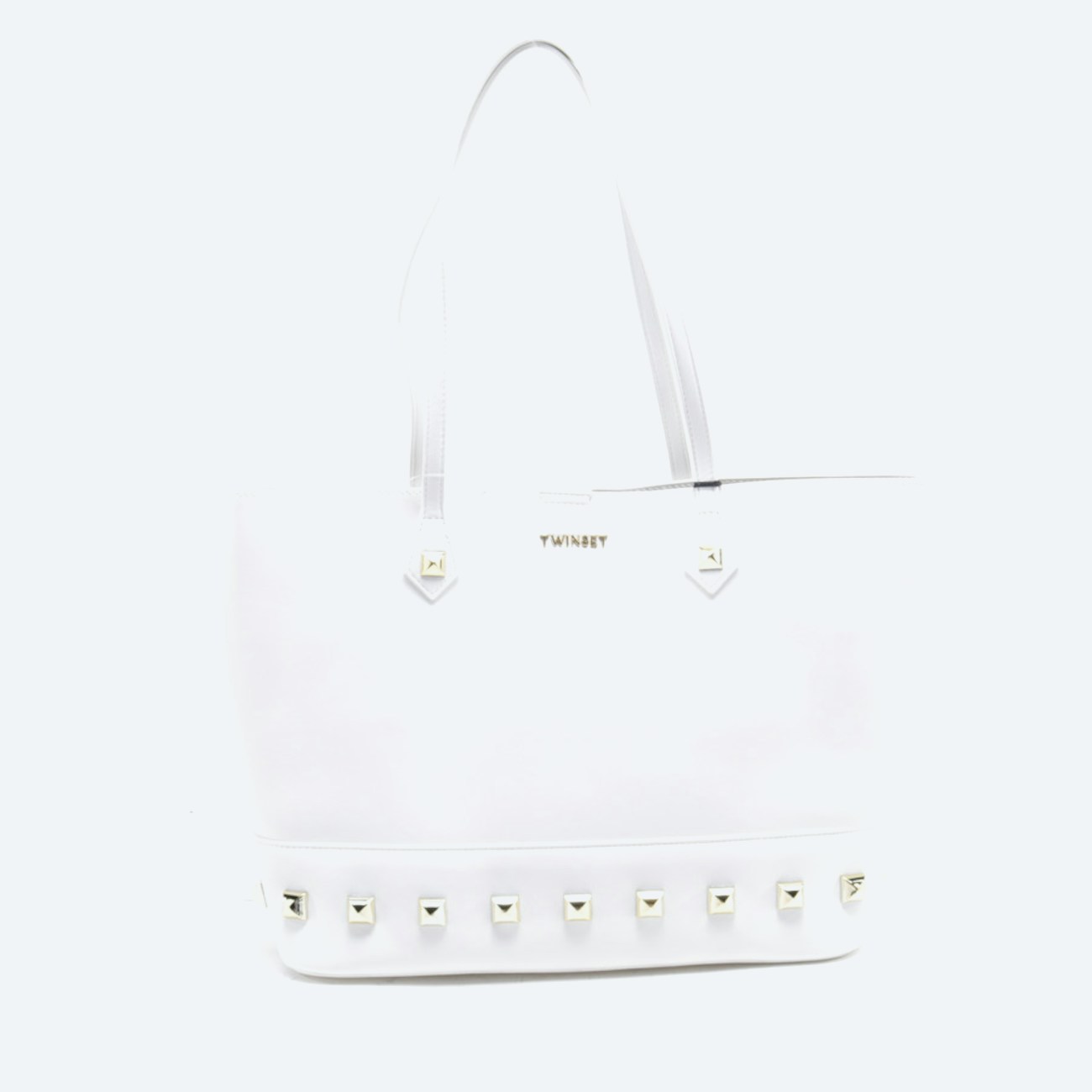 Image 1 of Shopper White in color White | Vite EnVogue