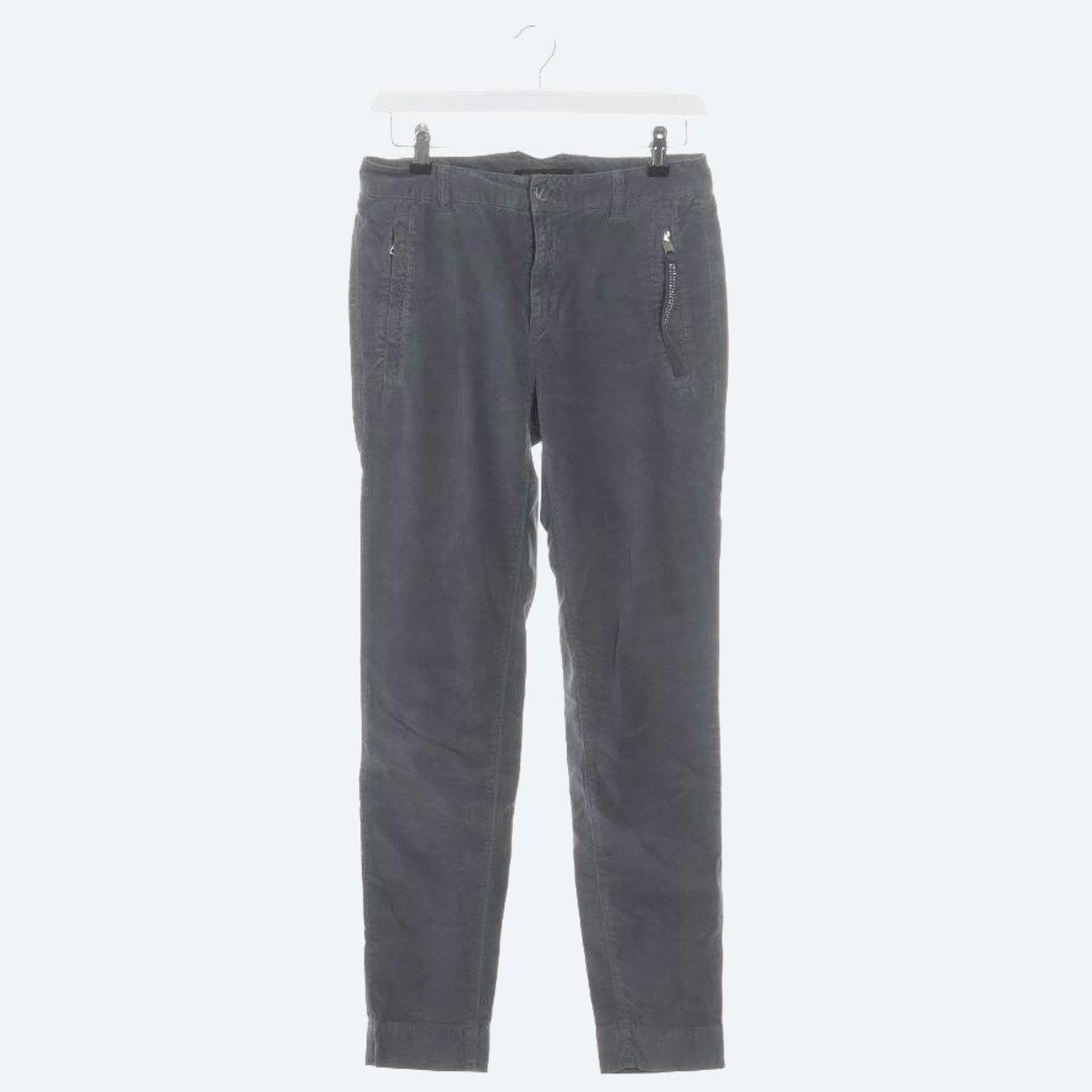 Image 1 of Corduroy Pants 34 Dark Gray in color Gray | Vite EnVogue