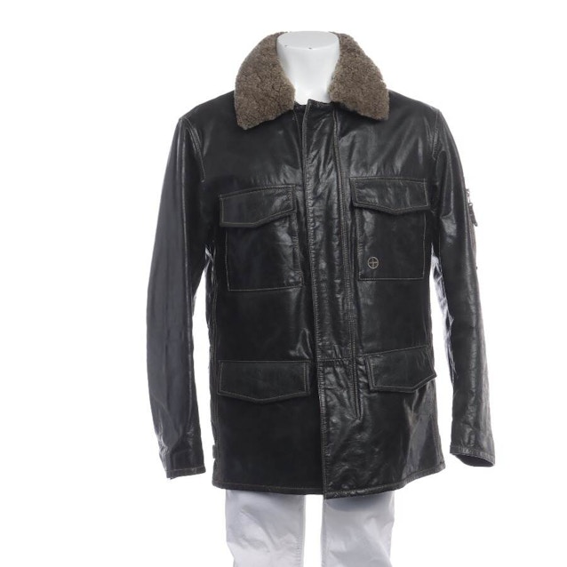 Image 1 of Leather Jacket 48 Gray | Vite EnVogue