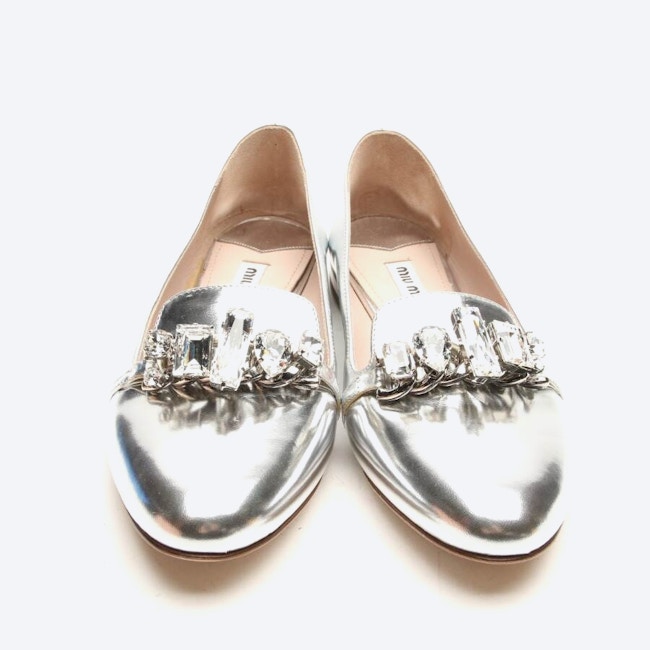 Image 2 of Ballet Flats EUR 35 Silver in color Metallic | Vite EnVogue