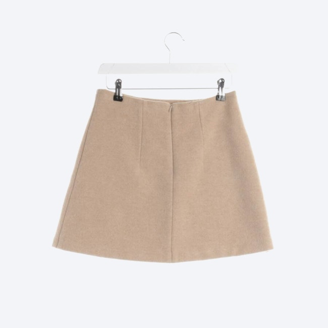 Image 2 of Mini Skirt 36 Light Brown in color Brown | Vite EnVogue