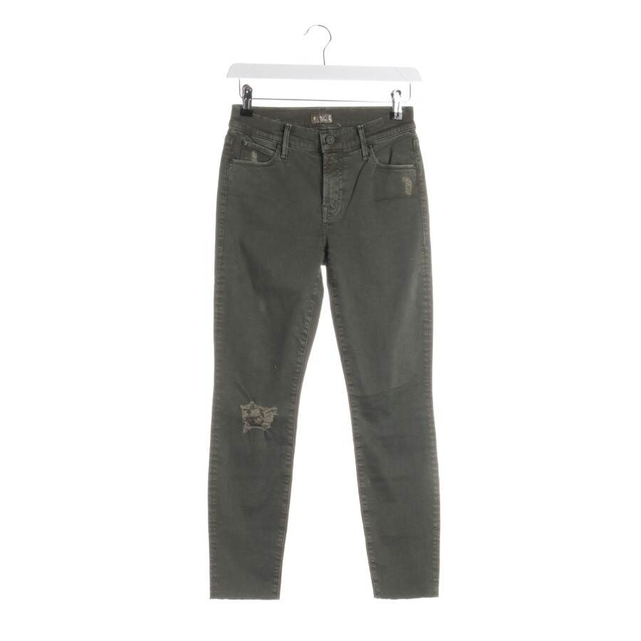 Image 1 of Jeans Skinny W24 Dark Green in color Green | Vite EnVogue