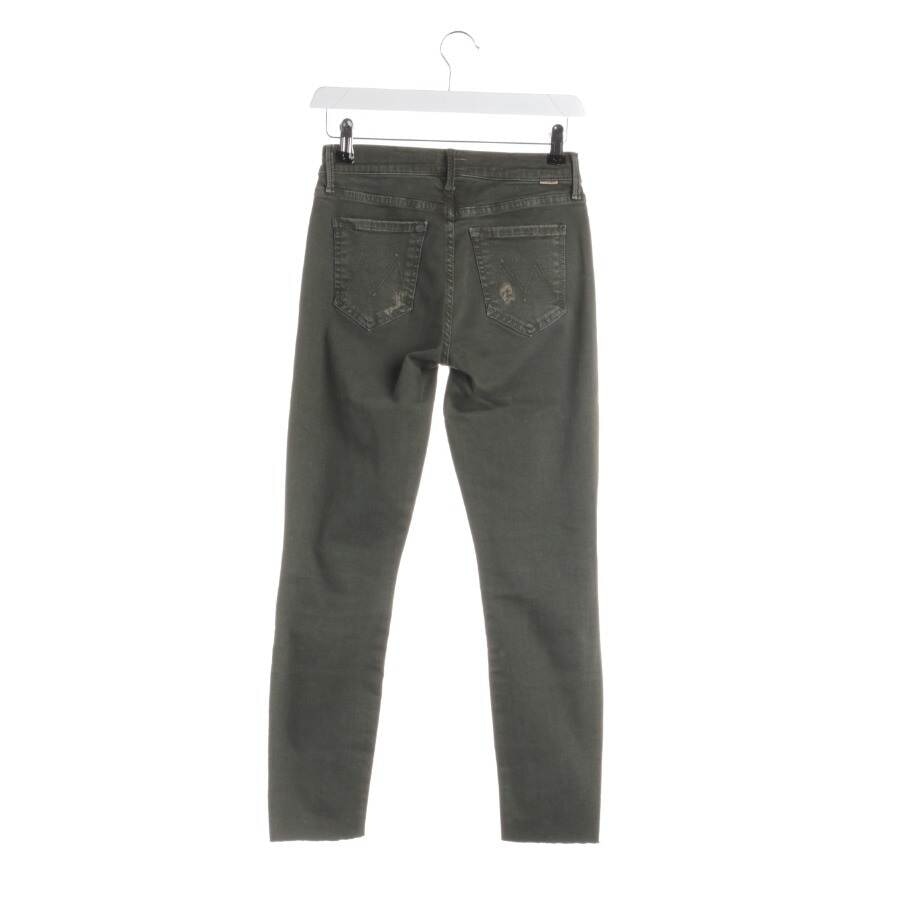 Bild 2 von Jeans Skinny W24 Dunkelgrün in Farbe Grün | Vite EnVogue