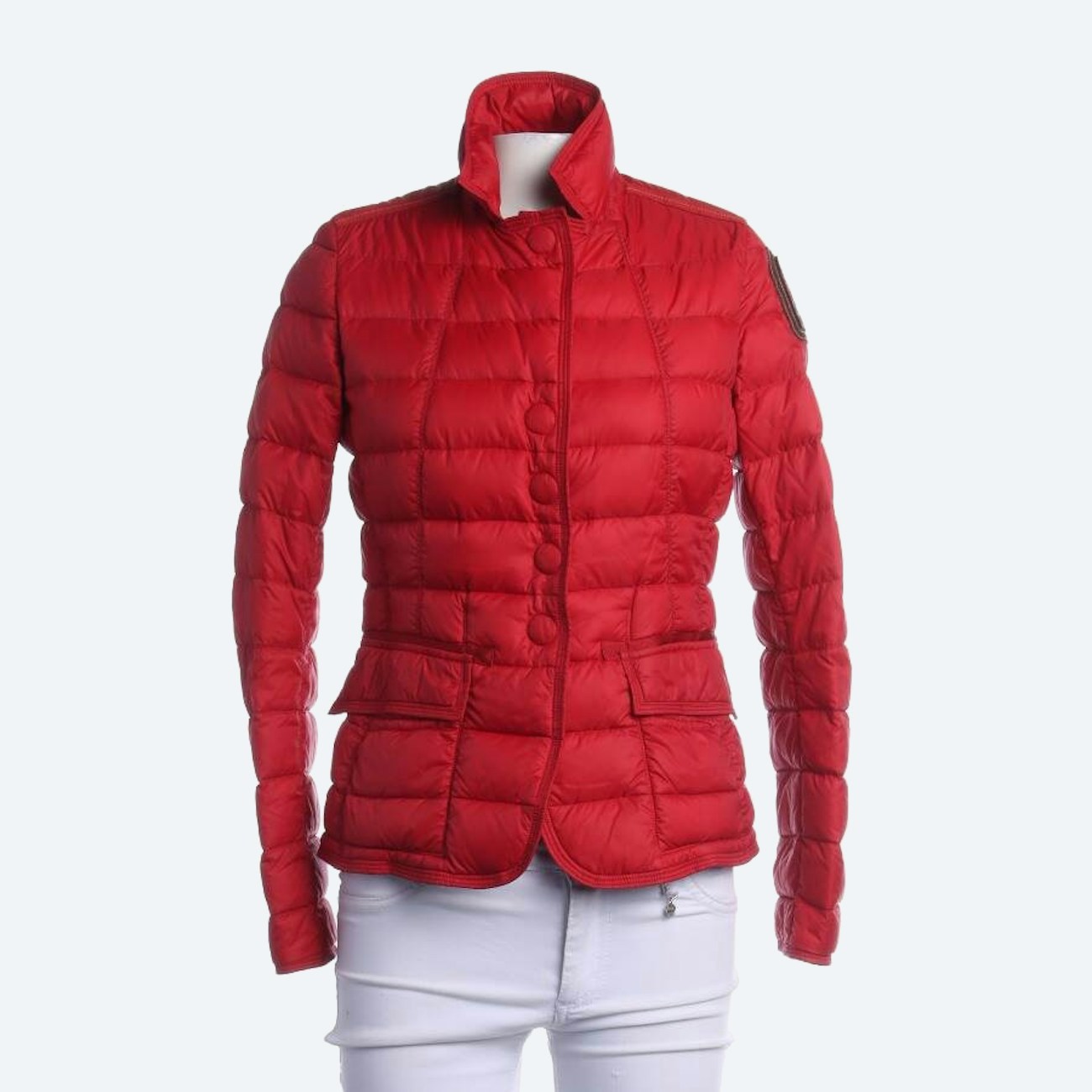 Image 1 of Quilted Jacket XS Red in color Red | Vite EnVogue