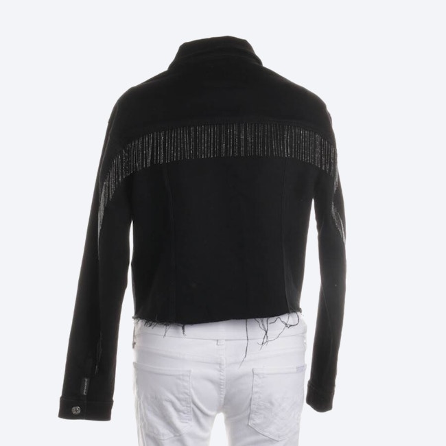 Image 2 of Jeans Jacket M Black in color Black | Vite EnVogue