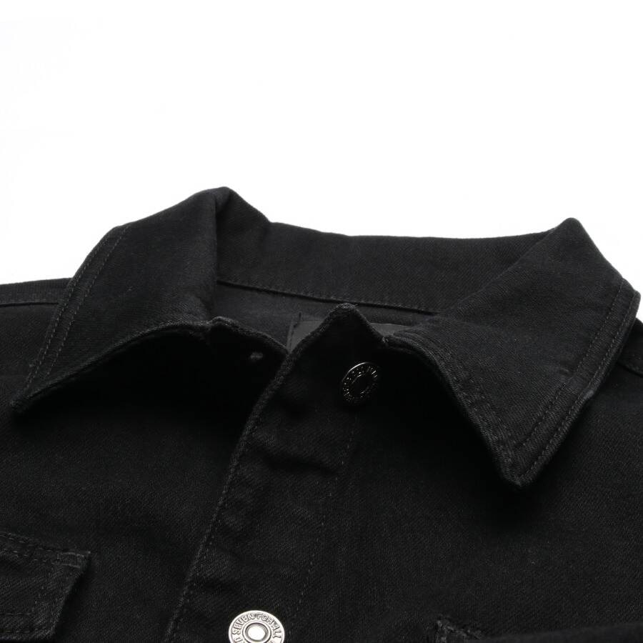Image 3 of Jeans Jacket M Black in color Black | Vite EnVogue