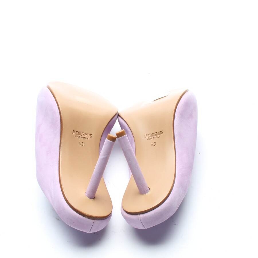 Image 4 of Heeled Sandals EUR 40 Lavender in color Purple | Vite EnVogue