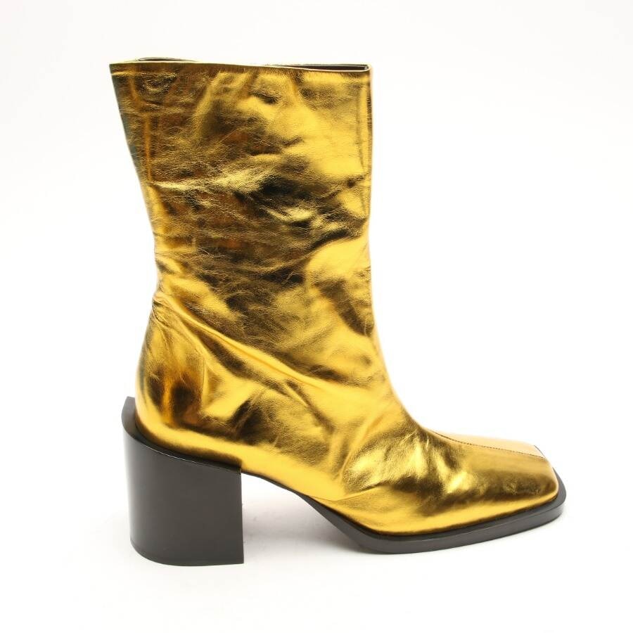 Image 1 of Ankle Boots EUR 40 Gold in color Metallic | Vite EnVogue