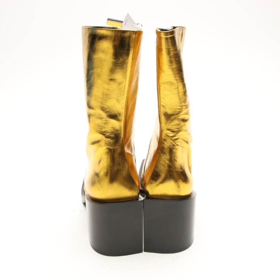 Image 3 of Ankle Boots EUR 40 Gold in color Metallic | Vite EnVogue