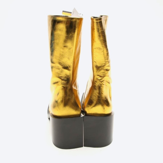 Image 3 of Ankle Boots EUR 40 Gold in color Metallic | Vite EnVogue