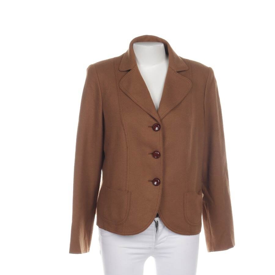 Image 1 of Wool Blazer 46 Brown in color Brown | Vite EnVogue