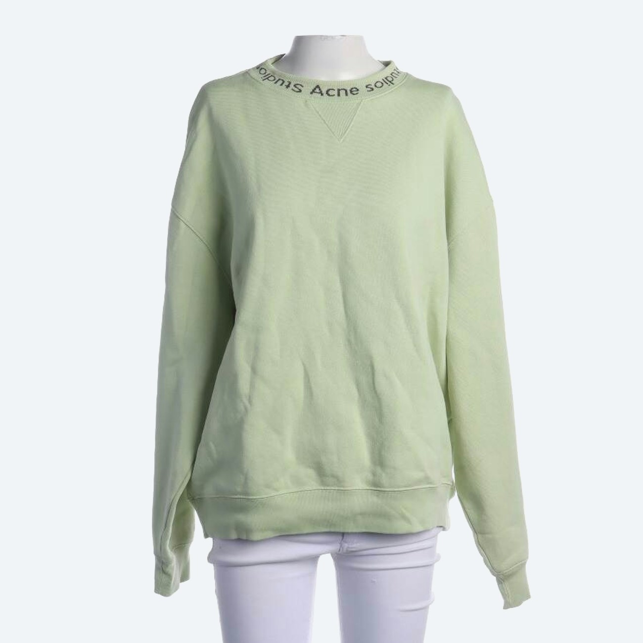 Image 1 of Sweatshirt M Light Green in color Green | Vite EnVogue