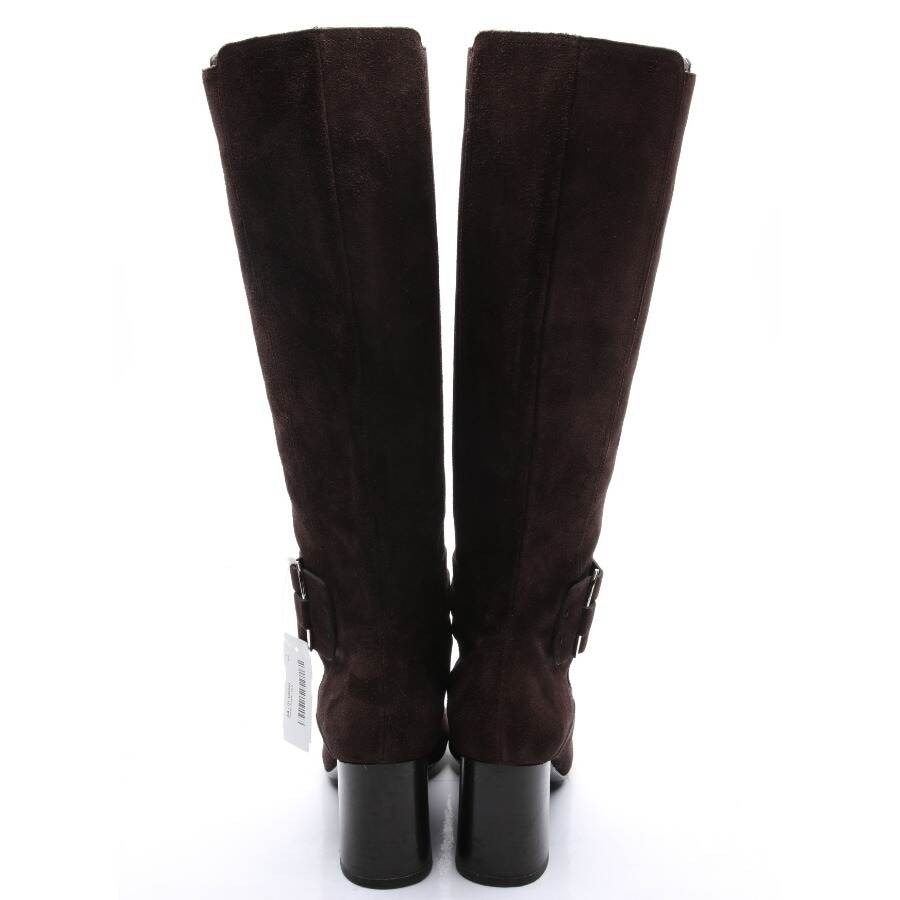Image 3 of Boots EUR 41 Dark Brown in color Brown | Vite EnVogue