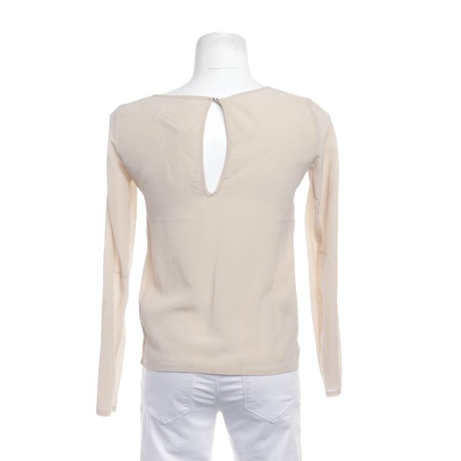 Image 2 of Silk Blouse 34 Beige in color White | Vite EnVogue