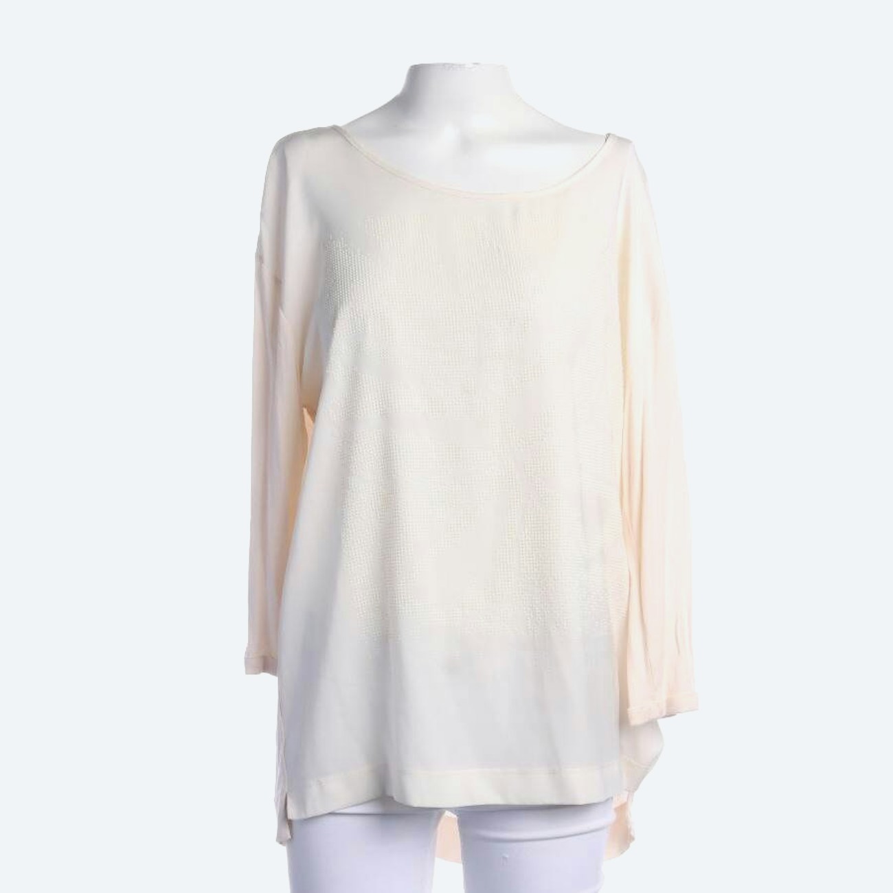 Image 1 of Shirt Blouse 44 Cream in color White | Vite EnVogue