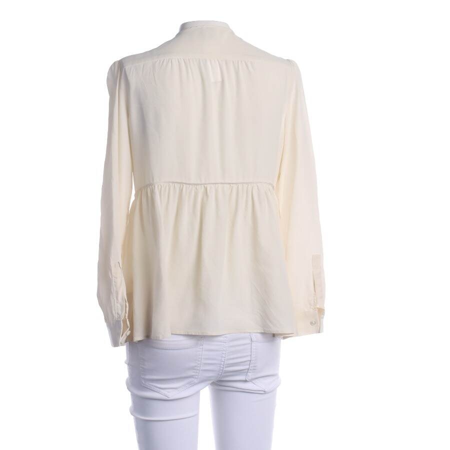 Image 2 of Silk Shirt 34 Cream in color White | Vite EnVogue