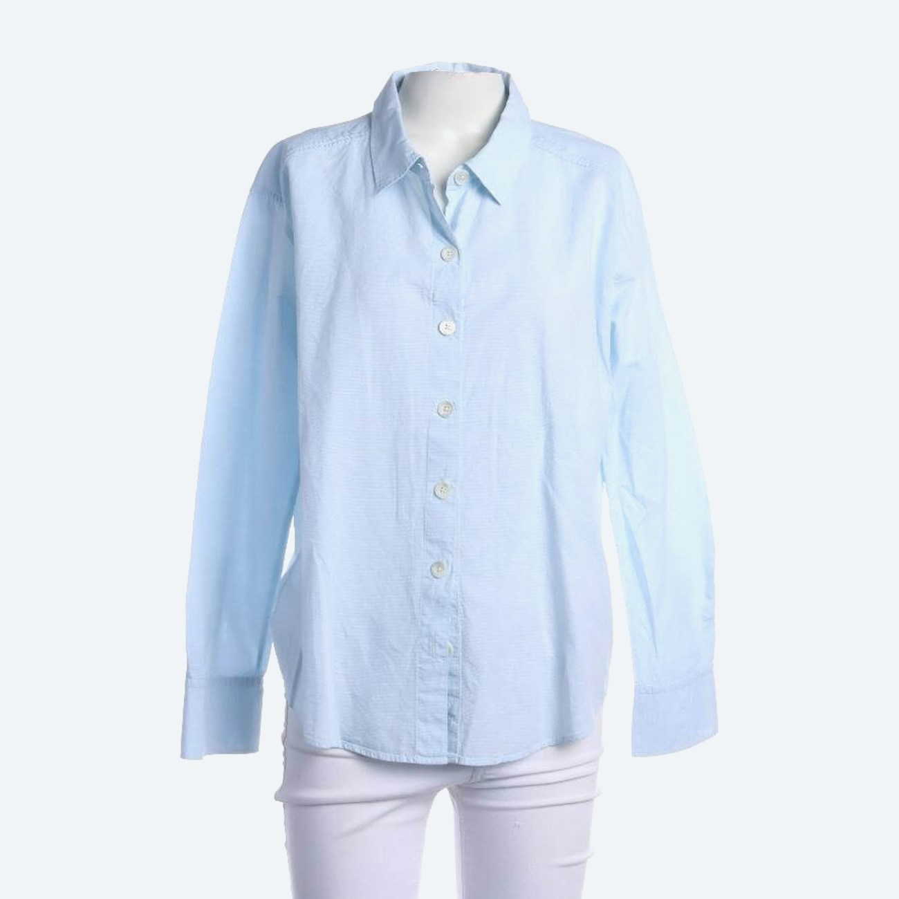 Image 1 of Shirt 34 Light Blue in color Blue | Vite EnVogue