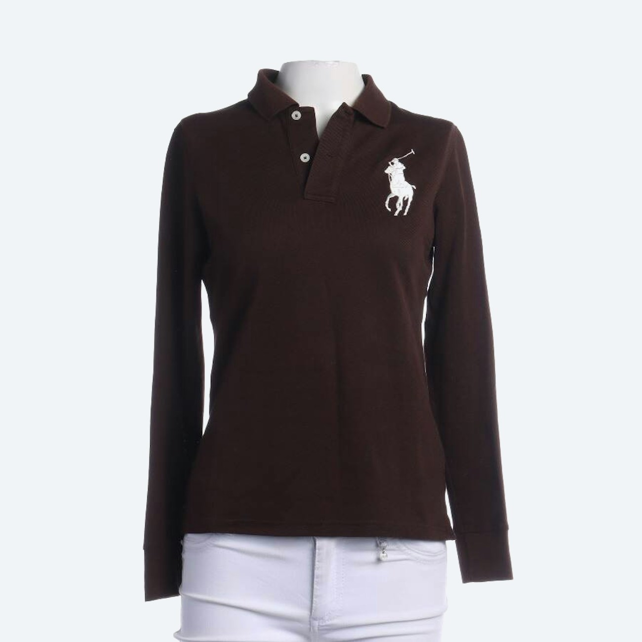 Bild 1 von Polo Shirt XS Dunkelbraun in Farbe Braun | Vite EnVogue