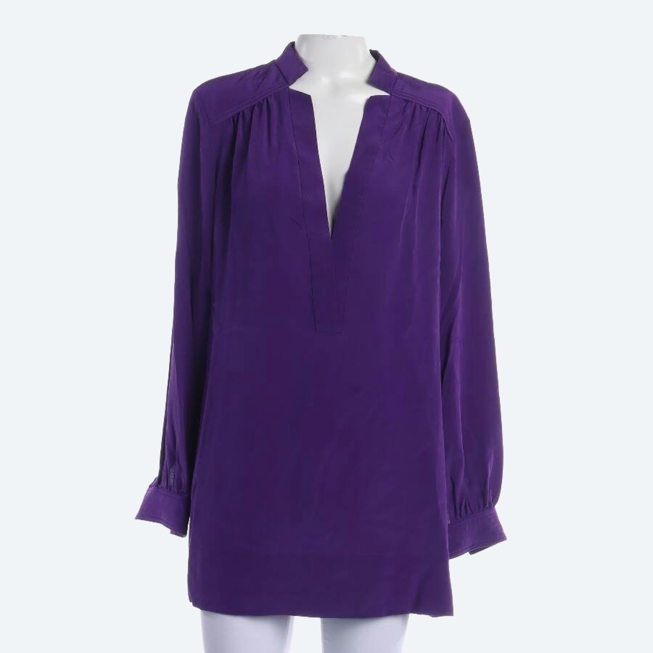 Image 1 of Shirt Blouse XL Purple in color Purple | Vite EnVogue