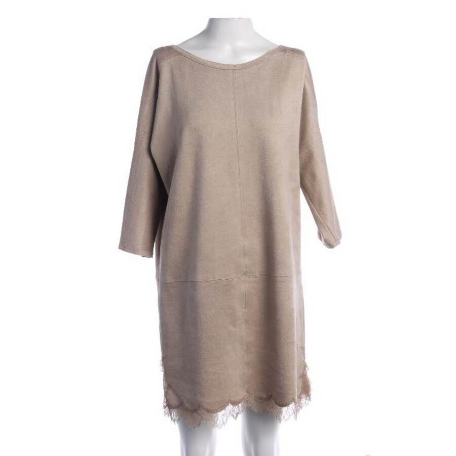Image 1 of Dress L Light Brown in color Brown | Vite EnVogue