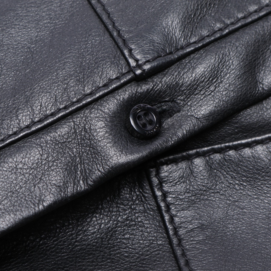 Image 4 of Leather Dress 32 Black in color Black | Vite EnVogue