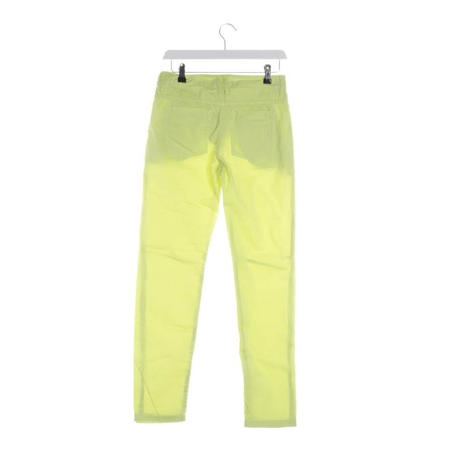 Image 2 of Trousers W26 Neon Green in color Neon | Vite EnVogue