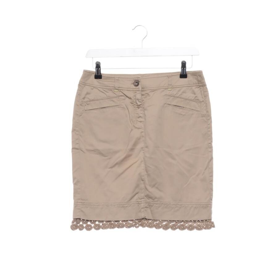 Image 2 of Skirt 36 Camel in color Brown | Vite EnVogue