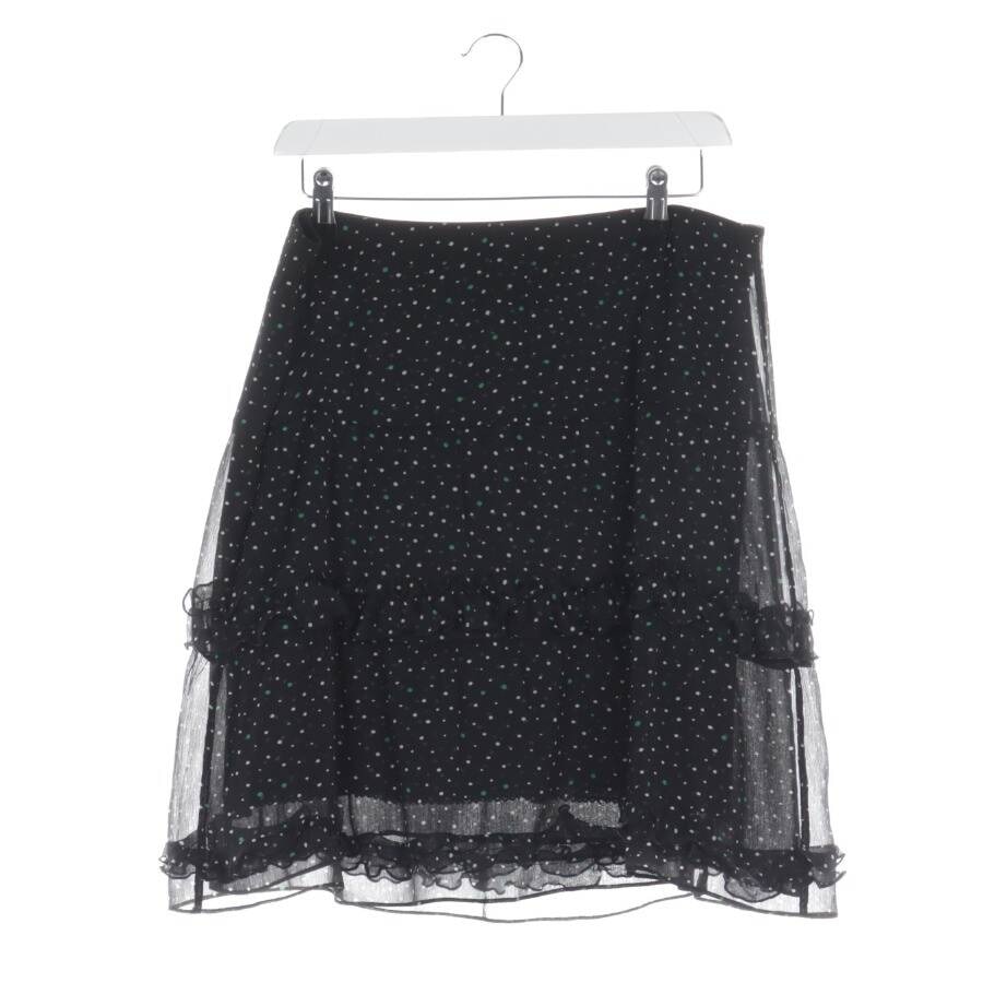 Image 1 of Skirt 36 Black in color Black | Vite EnVogue