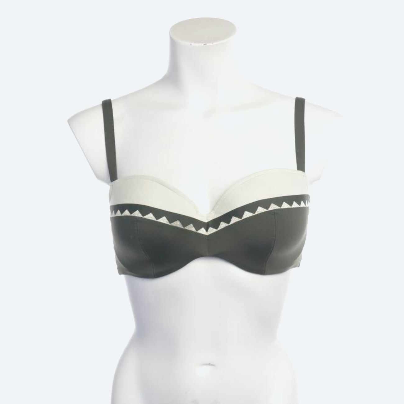 Image 1 of Bikini Top 75 Camouflage in color Green | Vite EnVogue