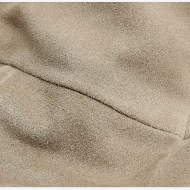 Image 3 of Leather Vest M Beige in color White | Vite EnVogue