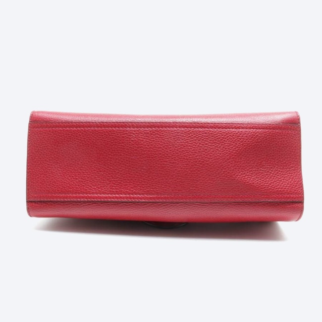 Image 3 of GG Marmont Small Top Handle Bag Handbag Red in color Red | Vite EnVogue