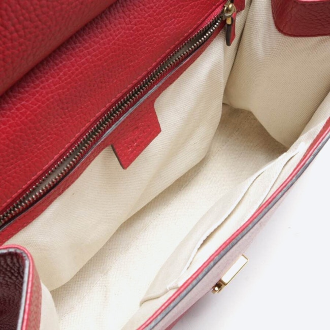 Image 5 of GG Marmont Small Top Handle Bag Handbag Red in color Red | Vite EnVogue
