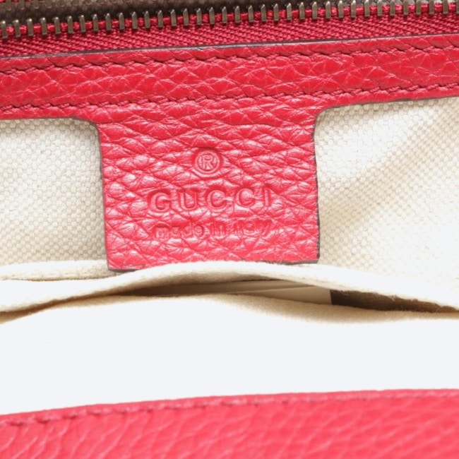 Bild 6 von GG Marmont Small Top Handle Bag Handtasche Rot in Farbe Rot | Vite EnVogue