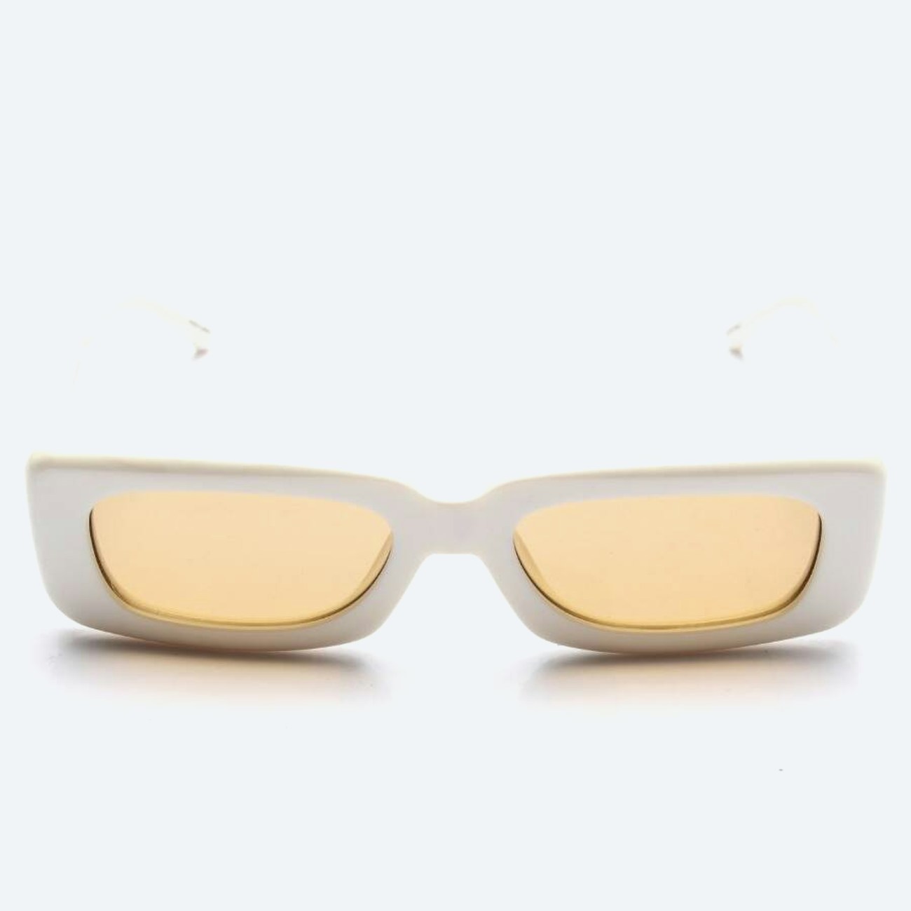 Bild 1 von Linda Farrow Sonnenbrille Weiß in Farbe Weiß | Vite EnVogue