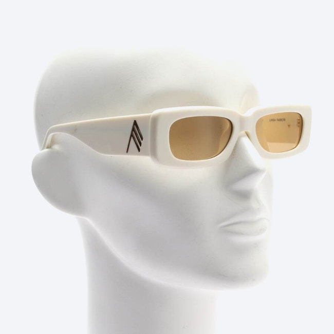 Image 2 of Linda Farrow Sunglasses White in color White | Vite EnVogue