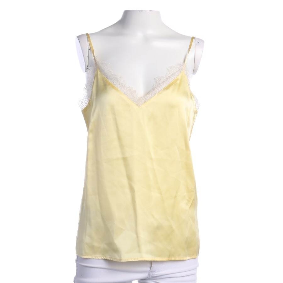 Image 1 of Silk Top S Yellow in color Yellow | Vite EnVogue