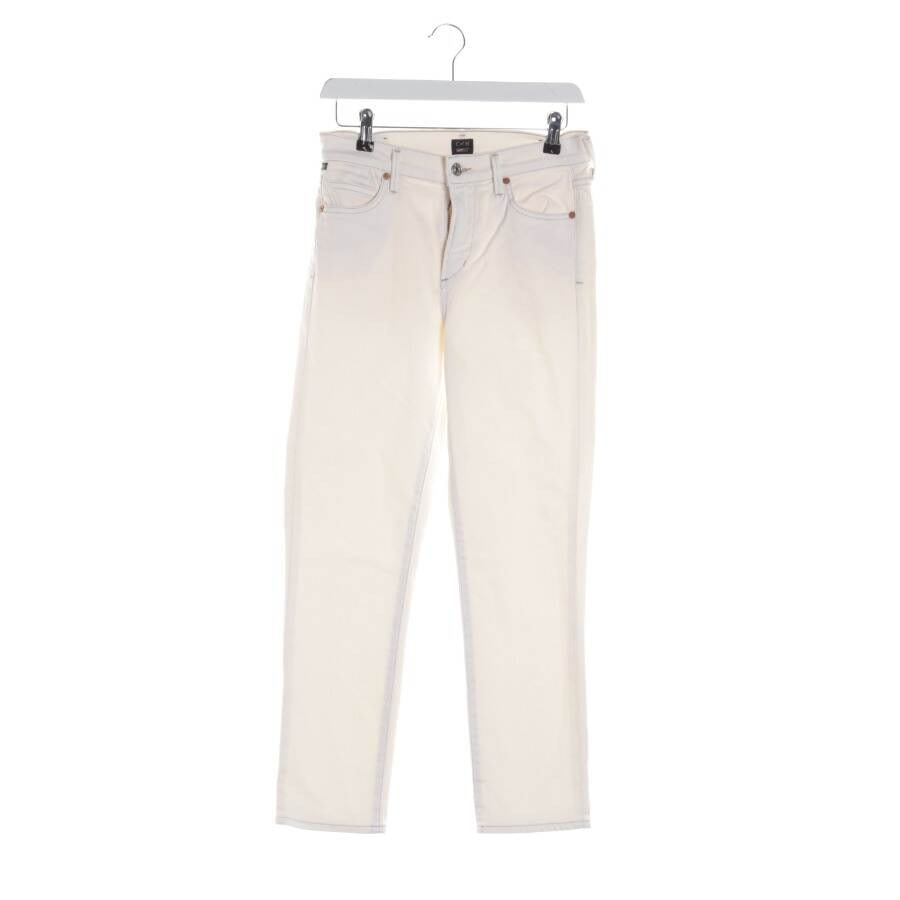 Image 1 of Jeans Slim Fit W26 Cream in color White | Vite EnVogue