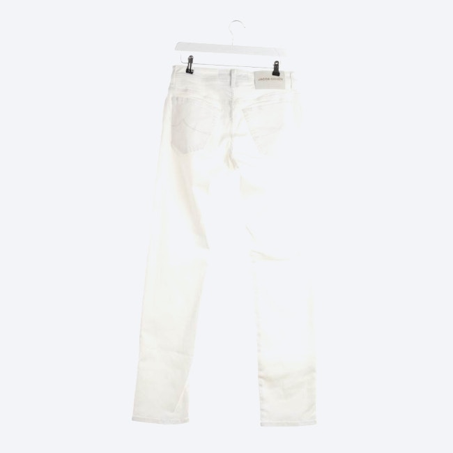 Image 2 of Jeans Straight Fit 38 Cream in color White | Vite EnVogue