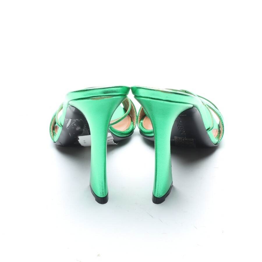 Image 3 of Heeled Sandals EUR38 Green in color Green | Vite EnVogue