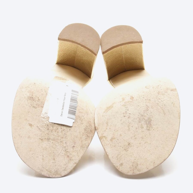 Image 4 of Heeled Sandals EUR 37.5 Gold in color Metallic | Vite EnVogue