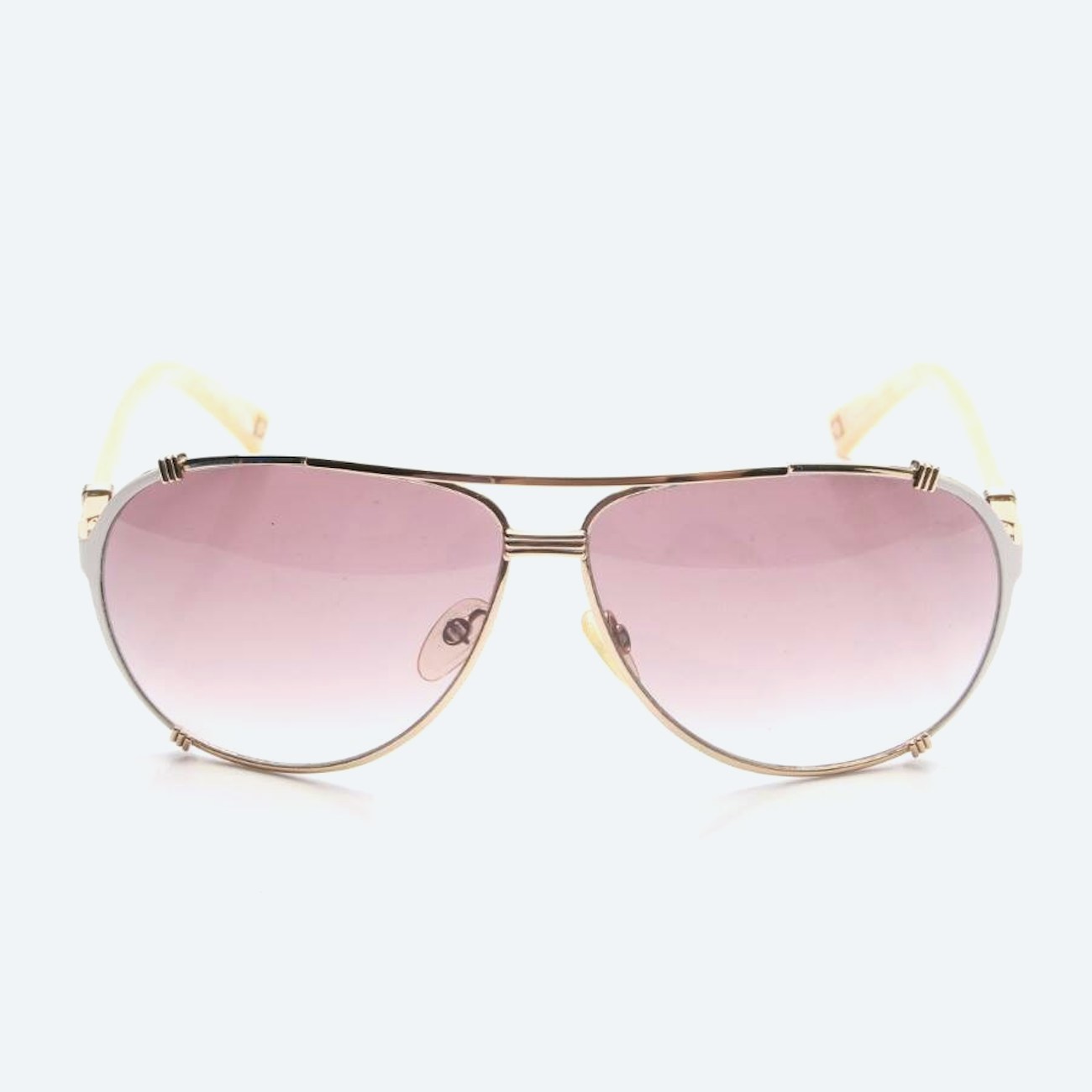 Image 1 of DiorChicago2 Sunglasses Gold in color Metallic | Vite EnVogue