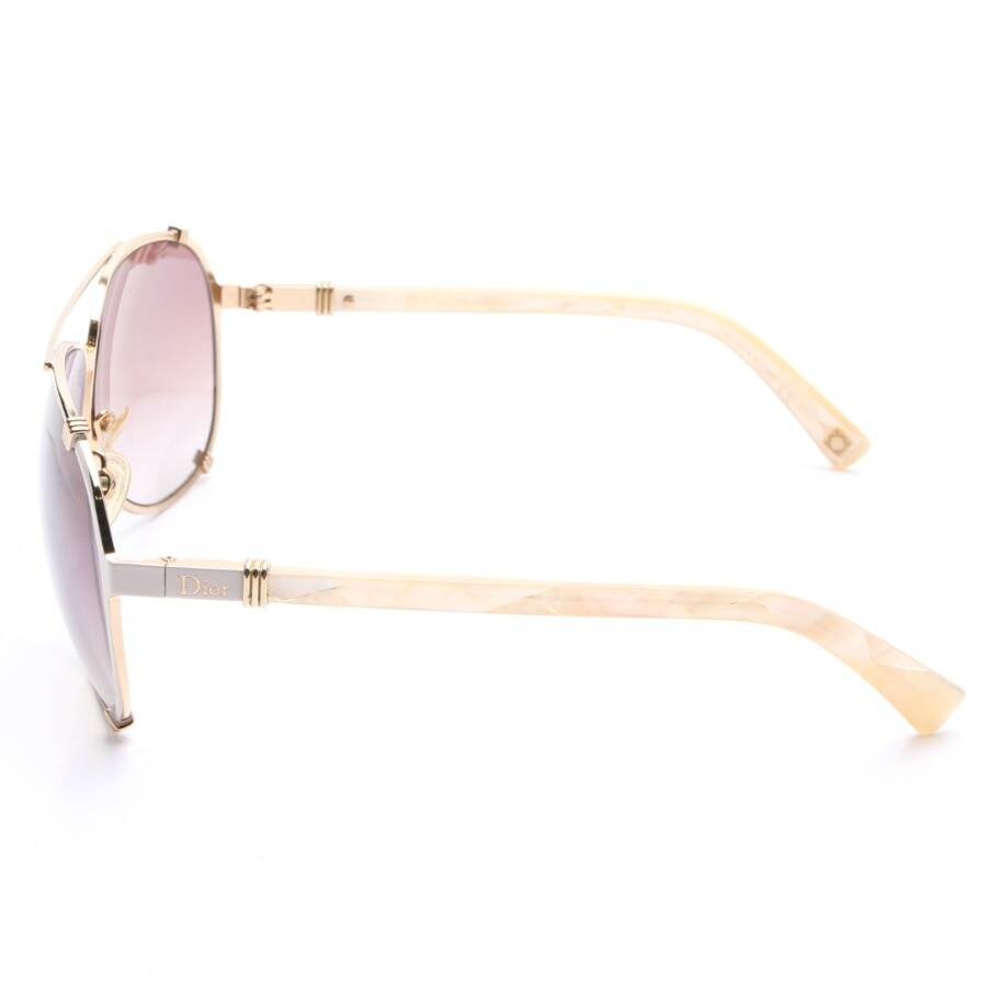 Image 3 of DiorChicago2 Sunglasses Gold in color Metallic | Vite EnVogue