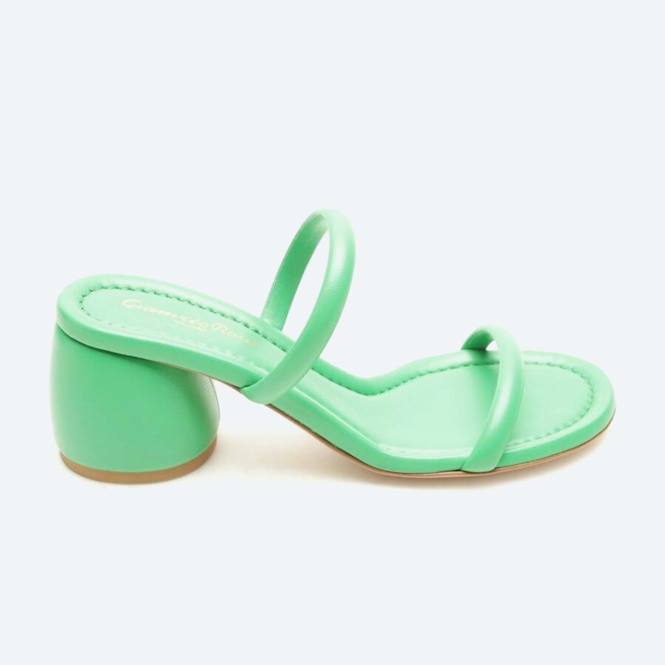 Image 1 of Heeled Sandals EUR 37.5 Green in color Green | Vite EnVogue