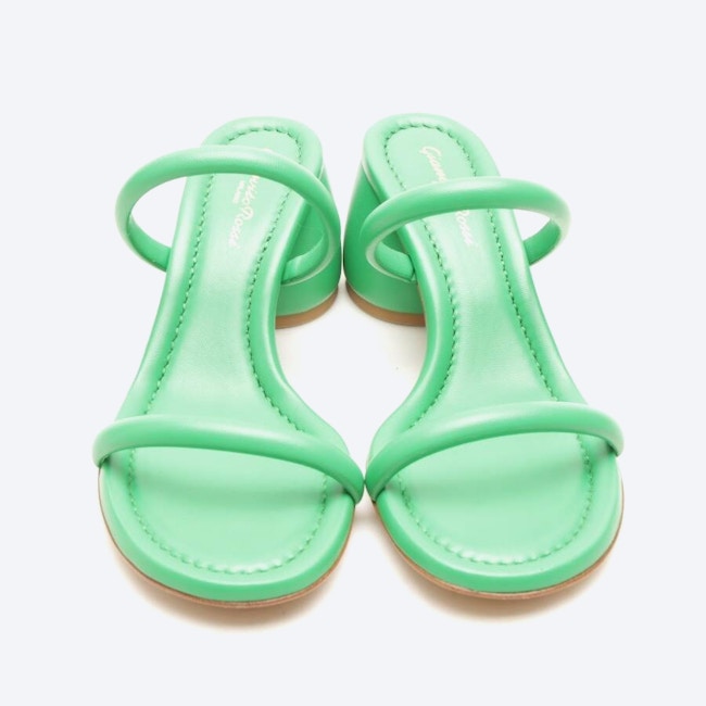 Image 2 of Heeled Sandals EUR 37.5 Green in color Green | Vite EnVogue